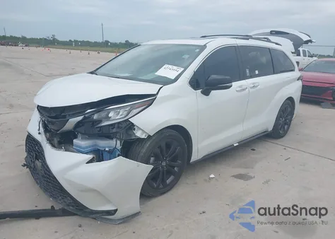 2023 Toyota Sienna Xse/Xse 25Th Anniversary from USA, damaged, VIN 5TDCRKEC8PS154495